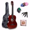 Smiger/Keith GP-C40-WA Classical Guitar Pack - Brown | جيتار كلاسيكي مع اكسسوارات