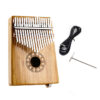 Smiger KLB17-6-EQ Bamboo Kalimba - Electric Version Pack | كاليمبا خشب البامبو مع لاقط صوت