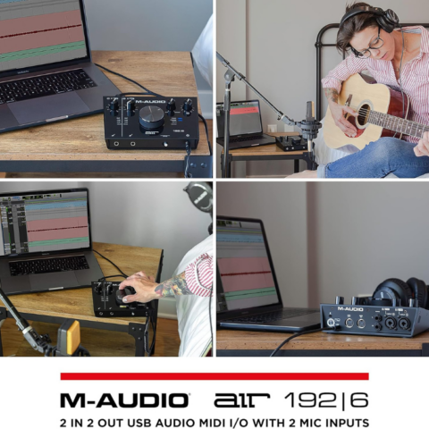 M-Audio AIR 192-6 USB Audio Interface | كرت صوت تسجيل