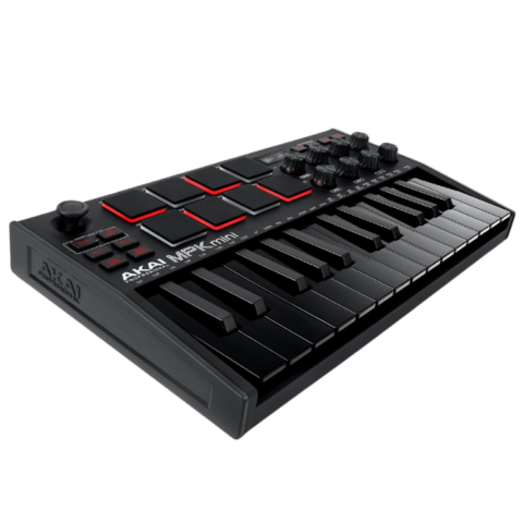 Akai MPK Mini MK3 25-Key Midi Keyboard - Black Special Edition | USB أورج ميدي