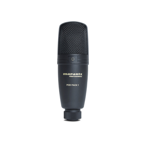 Marantz Pod Pack 1 USB Microphone With Broadcast Stand & Cable | USB ميكروفون تسجيل مع ستاند